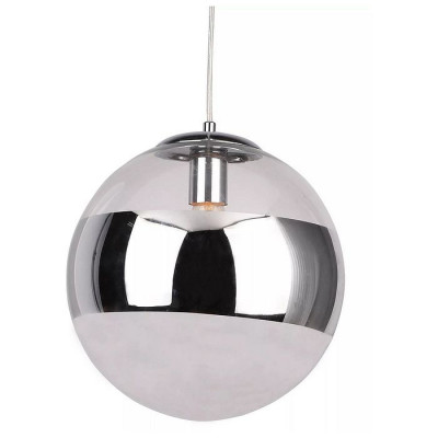 Arte Lamp GALACTICA, Подвес, цвет арматуры - ХРОМ, цвет плафона/декора - ПРОЗРАЧНЫЙ, ХРОМ, 1х40W E27, A1582SP-1CC