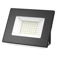 Прожектор светодиодный Gauss Elementary 50W 4250lm IP65 6500К ПРОМО G2  черный 1/48, 613100350P Прожектор светодиодный Gauss Elementary 50W 4250lm IP65 6500К ПРОМО G2  черный 1/48, 613100350P