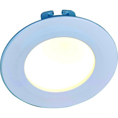 Arte Lamp RIFLESSIONE, Встраиваемый светильник, цвет арматуры - белый, 8W LED, A7008PL-1WH