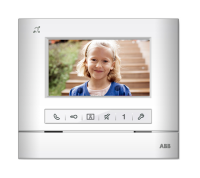 M22343-W - Абонентское устройство 4,3, классик, с индукционной петлёй, белый матовый - 2TMA070020W0061 M22343-W - Абонентское устройство 4,3, классик, с индукционной петлёй, белый матовый - 2TMA070020W0061