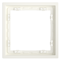 Рамка пластиковая VOLTUM S70 на 1 пост, (хлопок), VLS100113