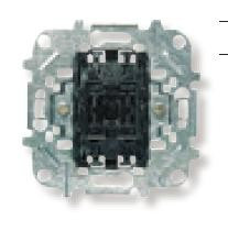 8104.9 - Механизм 1-клавишной кнопки с нормально-закрытым контактом, 10А/250В - 2CLA810490A1001