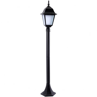 Arte Lamp BREMEN, Светильник уличный архитектурный, цвет арматуры - черный, цвет плафона/декора - ПРОЗРАЧНЫЙ, 1х60W E27, A1016PA-1BK