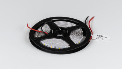 Лента светодиодная ПРО 2835 60LED/м 4.8Вт/м нейтр. бел. 24В IP20 (уп.5м) SWG PRO 00-00005271