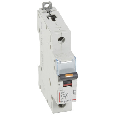 Legrand DX3 Автоматический выключатель 1P 20A (С) 25кА