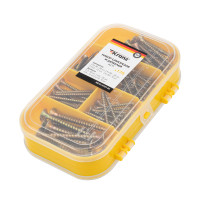 Набор саморезов и дюбелей для ДСП (170 шт/уп) KRANZ, KR-01-3101-06