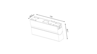 Светильник трековый DL-SLIM-FLBL-10-CCT 48В 10Вт 2700-6000К SWG PRO черн. DesignLed 00-00022084