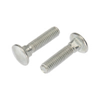 Болт мебельный DIN 603, 6,0х25мм, короб (50 шт/уп) KRANZ, KR-01-3511-008