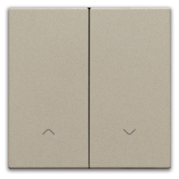 Niko Home Control Шампань Накладка управления жалюзи, 157-31006