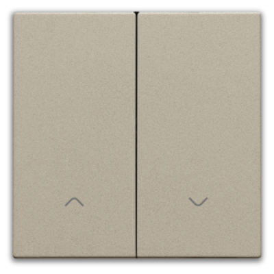 Niko Home Control Шампань Накладка управления жалюзи, 157-31006
