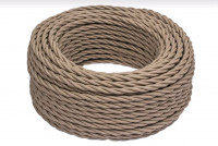 Bironi Провод 3*0,75 Капучино (матовый) 20м, B1-432-716-20