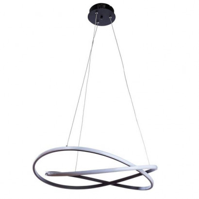 Arte Lamp SWING, Люстра, цвет арматуры - черный, цвет плафона/декора - БЕЛЫЙ, 162W LED, A2522SP-2BK