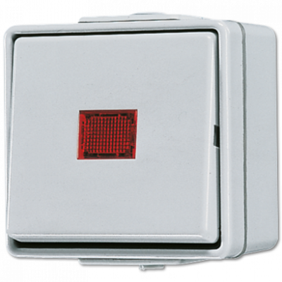 Выключатель контрольный для накладного монтажа универсальный IP44, 606KOW