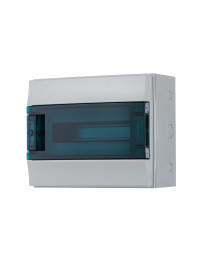 65P12X12A - Бокс настенный 12М прозрачная дверь Mistral65 (с клемм) 65P12X12A - Бокс настенный 12М прозрачная дверь Mistral65 (с клемм)