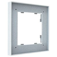 IRIDIUM Рамка на 1 пост, белый, Monaco 03 с кромкой, 03P101