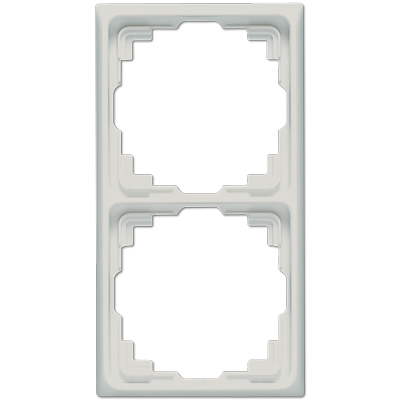 Рамка для инсталляции в кабельных каналах, 2-кратная; светло-серая, CD582KLG