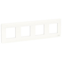 Unica Studio Рамка 4-ная, белый