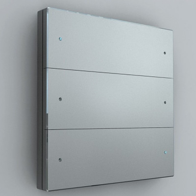 IRIDIUM Сценарный выключатель 6, Серебристый, FS-BT6-Silver