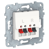 АУДИОрозетка, белый АУДИОрозетка, белый