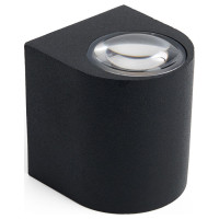 Светильник уличный светодиодный, 6W, 400Lm, 3000K, черный DH052, Feron 48471