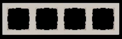 Рамка G-Classic  4-постовая, цвет Тауп, G1004T, Jasmart Electric
