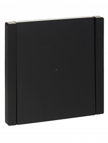 FORTE&PIANO Выключ. 1-кл. прох. с инд. 10А FP104 чер. IEK, FP-V12-1-10-1-K02