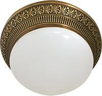 FD1058SPB Fede BILBAO Светильник потолочный с плафоном , Bright Patina