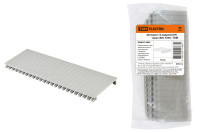 Заглушка 12 модулей DIN серая (RAL 7035) TDM Electric, SQ0827-0002