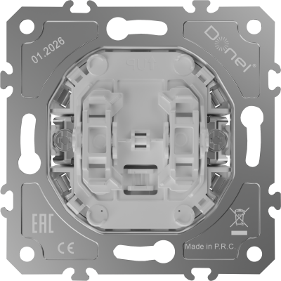 Donel D16  Механизм выключателя В2 (простого), быстрозажимные контакты, 16 A 250 В~, DO10500
