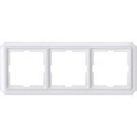 Antique Рамка 3-ная, полярно-бел.