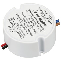 Блок питания ARJ-SP-39400-PFC-TRIAC-R (15W, 27-39V, 400mA) (Arlight, IP44 Пластик, 5 лет), 040963
