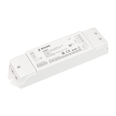 INTELLIGENT ARLIGHT Диммер SMART-CC-2042-RGBW-PD-SUF (12-48V, 4x150-500mA, 2.4G) (IARL, IP20 Пластик, 5 лет), 037420