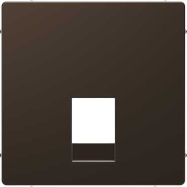 D-Life Накладка для розетки 2-ной RJ11/RJ12, мокко