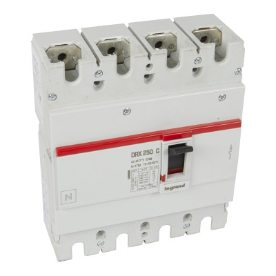 Legrand Drx250 фиксированный 175a 4p 18кА, 027108