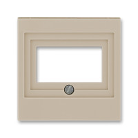 5014H-A00040 18 - Накладка ABB Levit для розеток USB / HDMI / VGA кофе макиато - 2CHH290040A4018