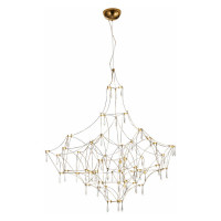 ST LUCE SL797.203.114 Люстра подвесная ST-Luce Золотистый, Прозрачный LED 114*0,45W 3000K