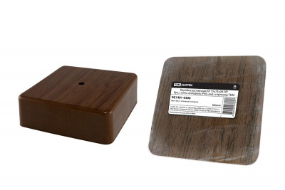 Коробка распаячная КР 75х75х28 ОП бук, с клем. колодкой, IP40, инд. штрихкод TDM Electric, SQ1401-0306