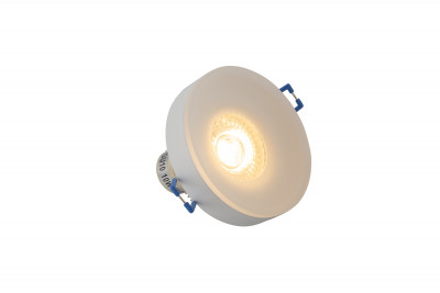 Denkirs DK4032-WH Встраиваемый светильник, IP 20, 10 Вт, GU10, белый, алюминий/пластик