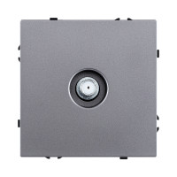 Розетка TV, серый Kollinger Eclipse EC-020GY