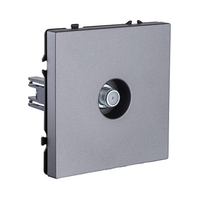 Розетка TV, серый Kollinger Eclipse EC-020GY