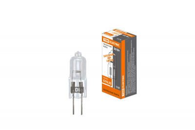 Лампа капсульная галогенная JC - 50 Вт - 12 В - GY6.35 прозрачная TDM Electric, SQ0341-0063