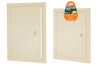 Люк ревизионный с ручкой 300х400, слоновая кость TDM Electric, SQ1807-0435