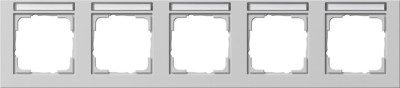 109537 Gira Рамка 5-я горизонтальная с полем для надписи