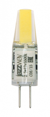 PLED-G4 COB  2.5w 200Lm 3000K 12В (силикон 10*39мм) Jazzway, 2855749