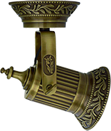 FD1036PPB Fede Светильник VIENNA, для PAR 30 LED, Bright Patina