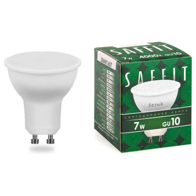 Лампа светодиодная, 7W 230V GU10 4000K MR16, SBMR1607, Feron 55146