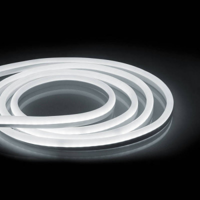 Лента светодиодная,144SMD(2835)/м  12Вт/м 230V IP67 50м, 4000K, FERON LS721 с 1 сетевым шнуром, 1 заглушкой, 1 коннектором в комплекте, Feron 48208