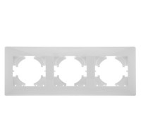 GUSI Bravo РАМКА 3-местная, цвет белый., С1030-001