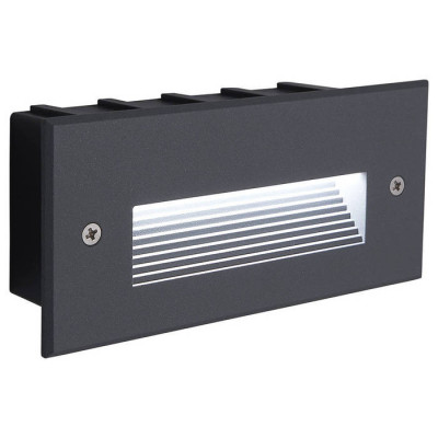 Светильник встраиваемый светодиодный, 5W, 4000K, IP65, серый, LN012, Feron 41174