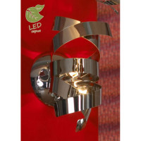 LUSSOLE BRIOSCO Бра, цвет основания - хром, 1x5W G9, GRLSA-5901-01